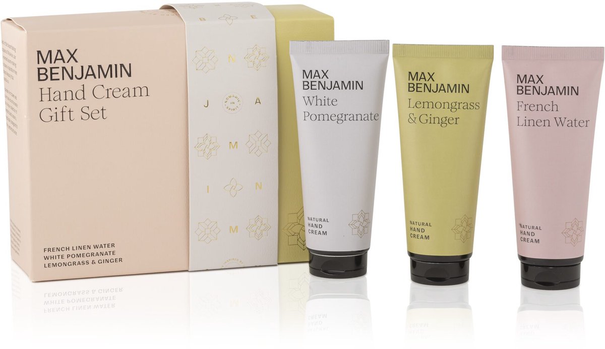 Max Benjamin - Hand Crème Cadeauset (3x75ml)