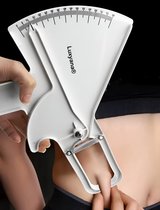 Ozgkee Roestvrijstalen huidplooi-beugeltester, nauwkeurig hulpmiddel voor het meten van lichaamsvet voor fysiek onderzoekscentrum in schoonheidssalon