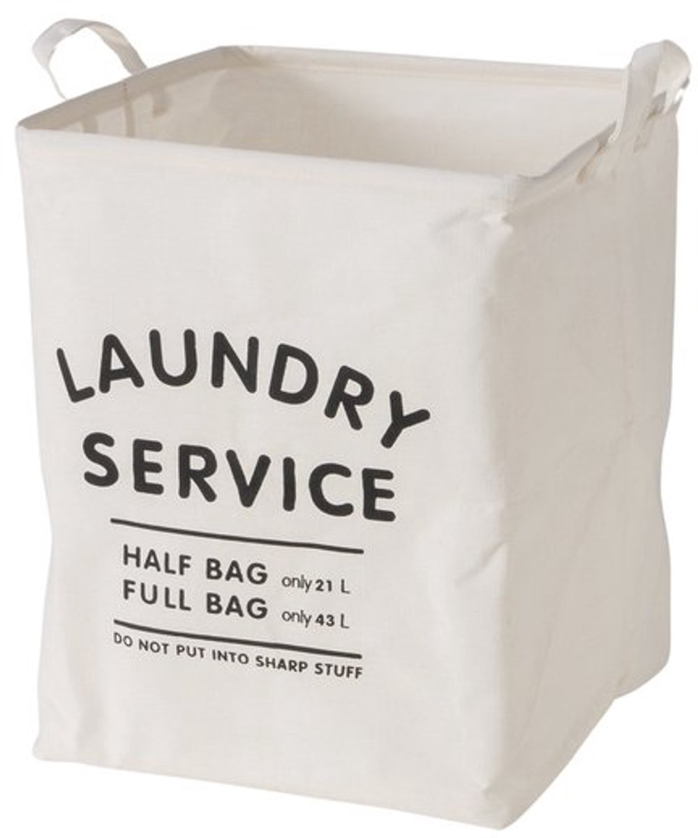 Stijlvolle Wasmand / Laundrybag – Katoen – 34 x 34 x 40 cm