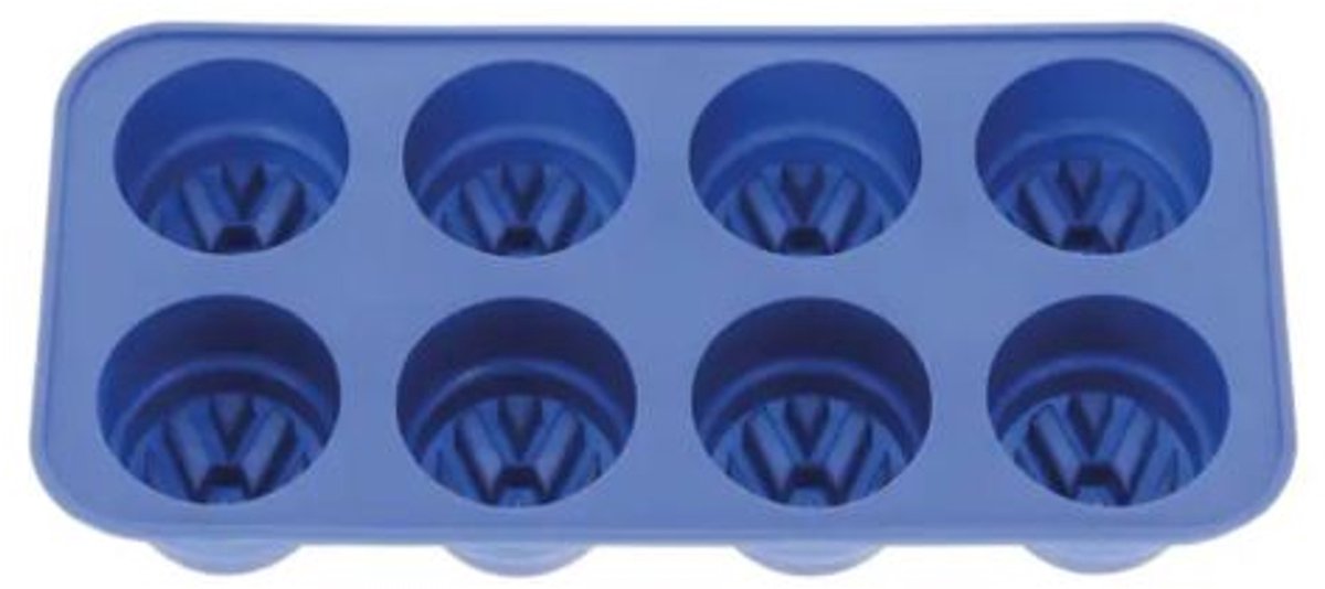 Volkswagen Logo – Siliconen Ijsblokjes/Bakvorm - Donkerblauw