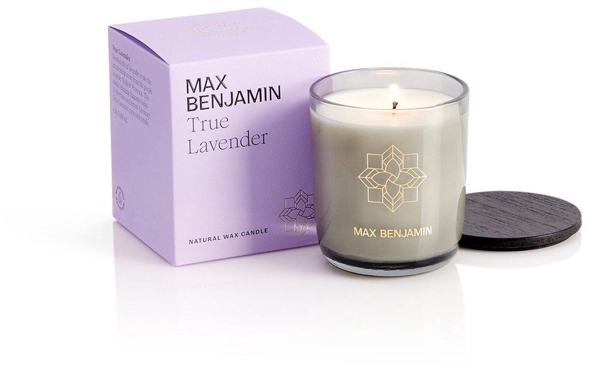 Max Benjamin Geurkaars - True Lavender - 50 branduren Grijs