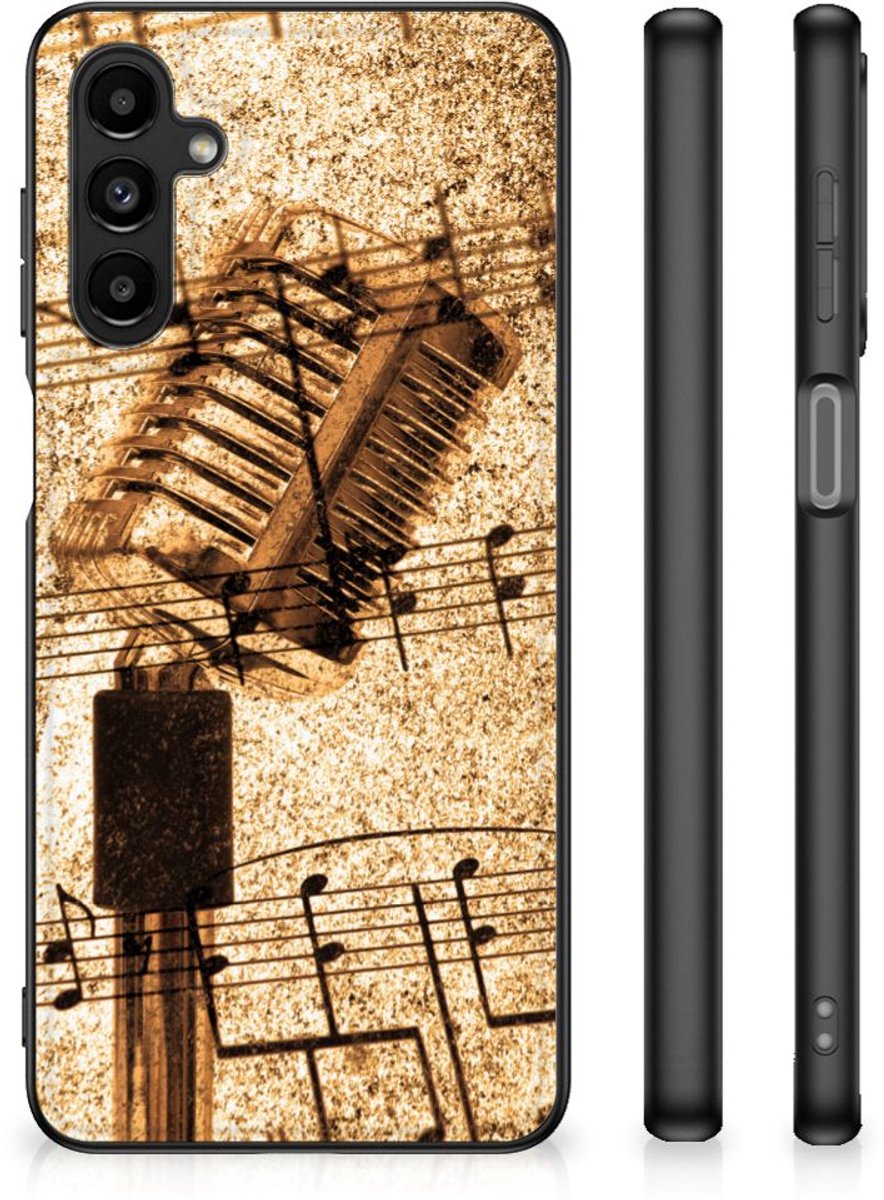 Samsung Galaxy A14 5G Silicone Back Case Bladmuziek