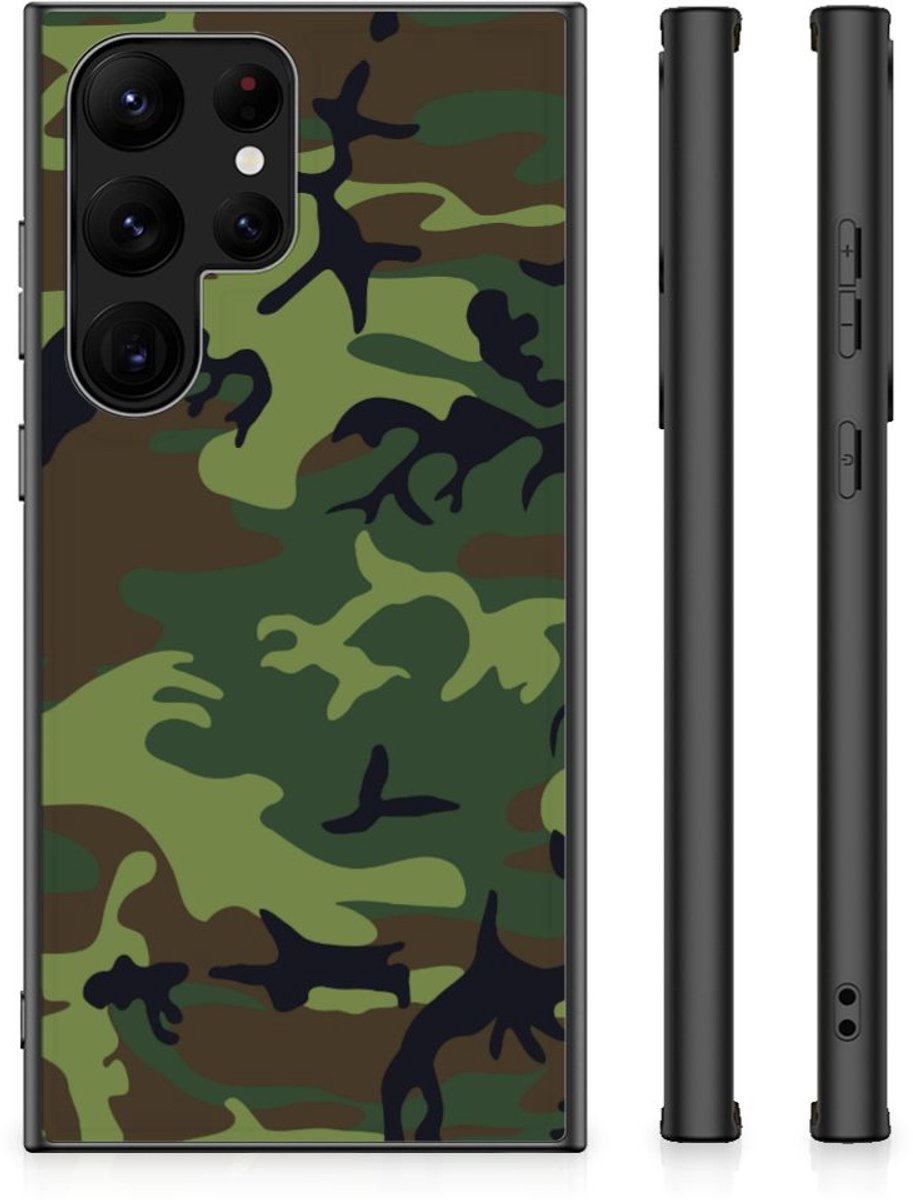 Samsung Galaxy S23 Ultra Back Case Army Dark