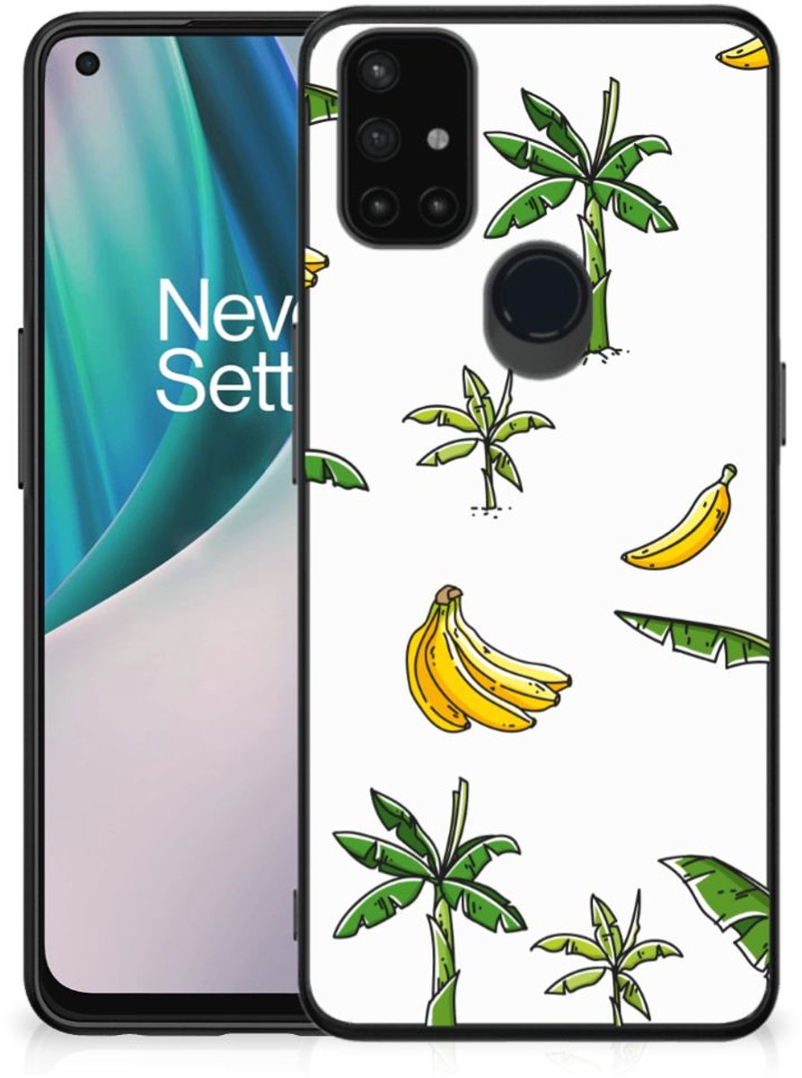 OnePlus Nord N10 5G Bloemen Hoesje Banana Tree