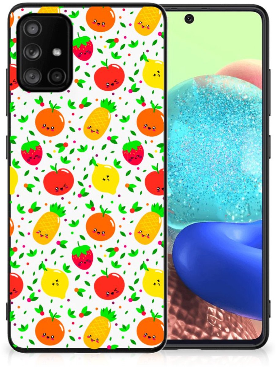 Samsung Galaxy A71 Back Cover Hoesje Fruits