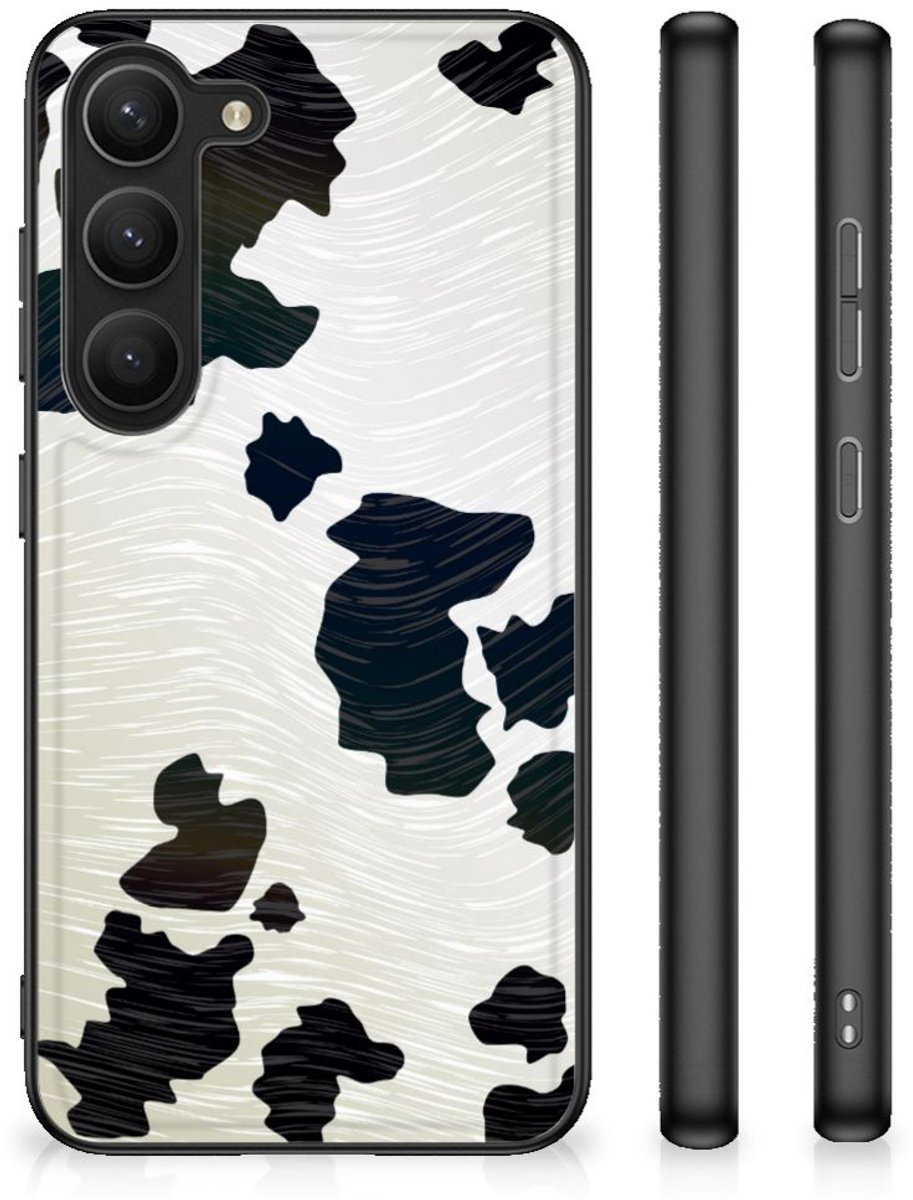 Samsung Galaxy S23 Dierenprint Telefoonhoesje Koeienvlekken