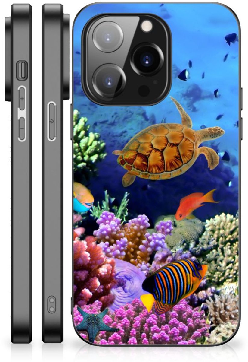 iPhone 14 Pro Dierenprint Telefoonhoesje Vissen