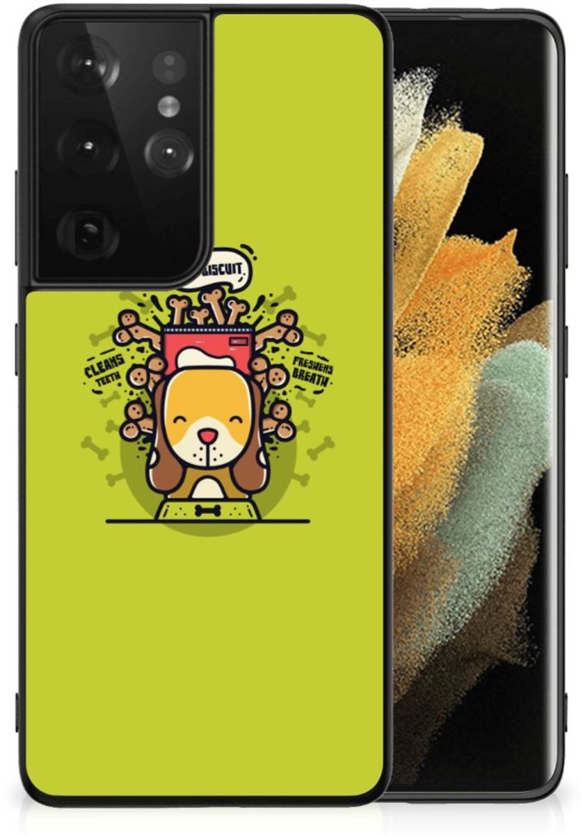 Samsung Galaxy S21 Ultra Hoesje Doggy Biscuit