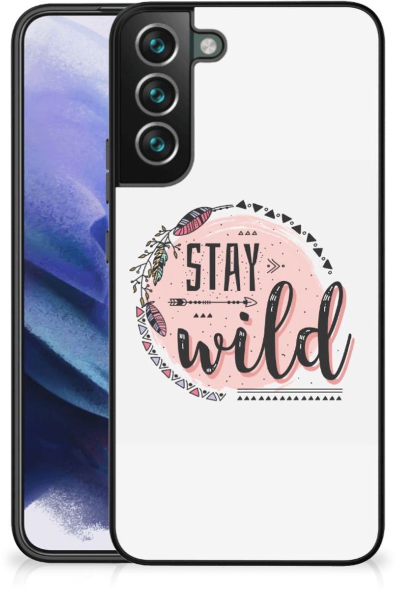 Back Cover voor Samsung Galaxy S22 Plus Hoesje Boho Stay Wild