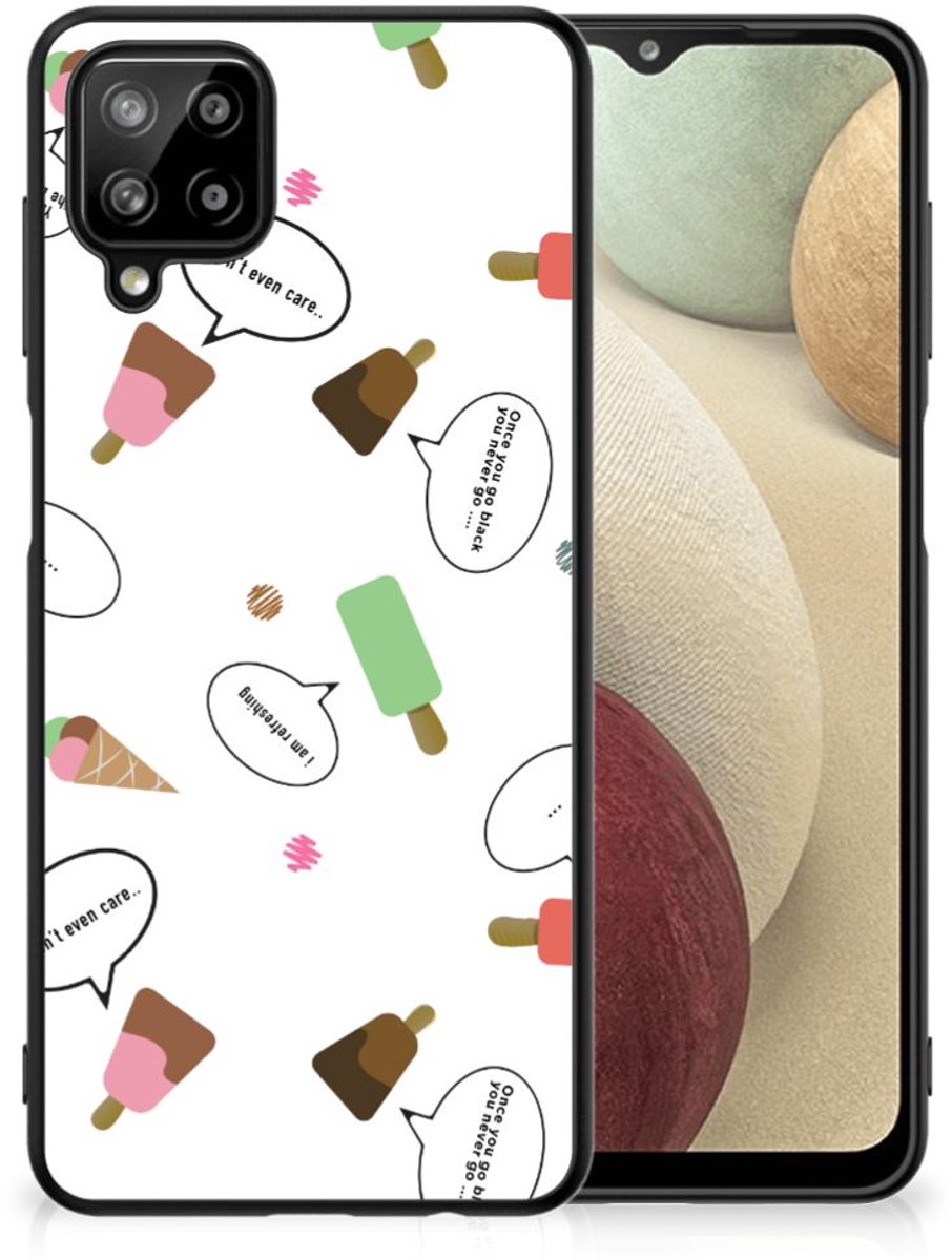 Samsung Galaxy A12 Back Cover Hoesje IJsjes