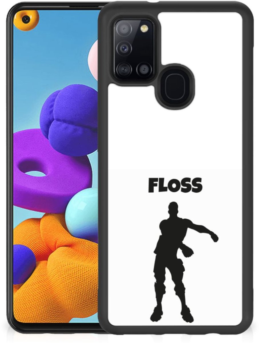 Samsung Galaxy A21s Bumper Hoesje Floss