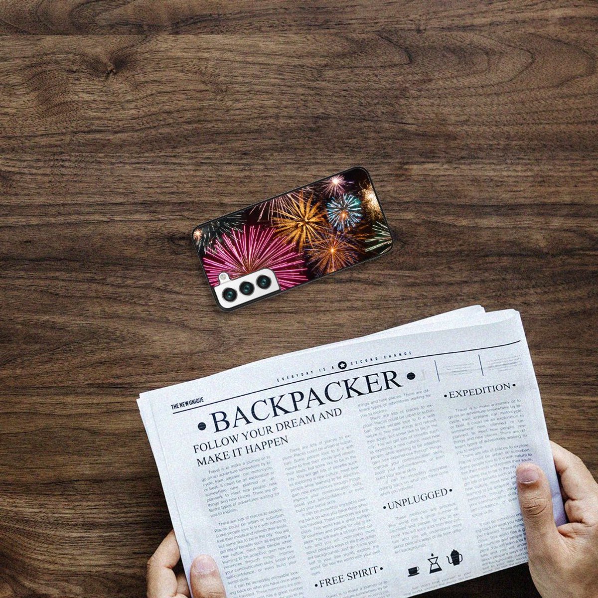 Samsung Galaxy S22 GSM Cover Vuurwerk