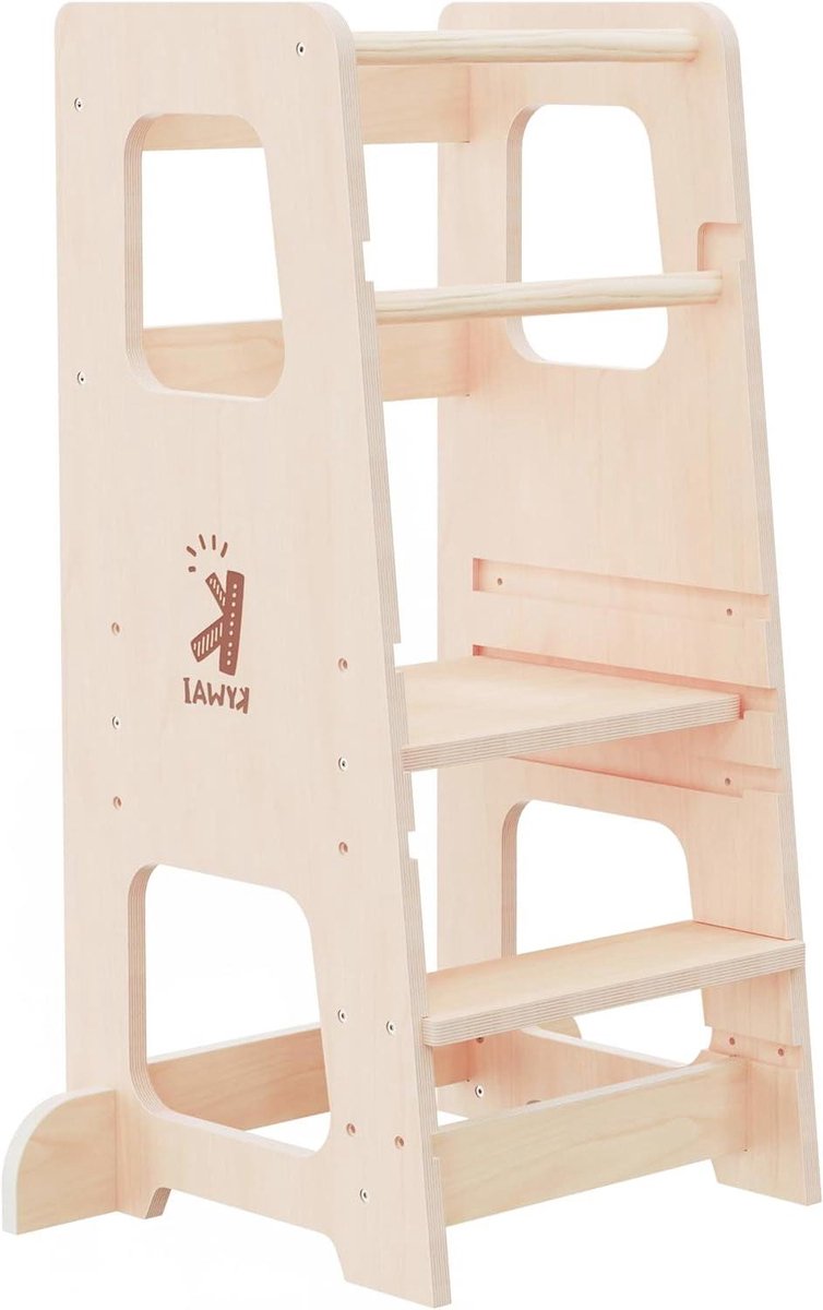 Titel: Montessori Learning Tower - Opvouwbare leertoren