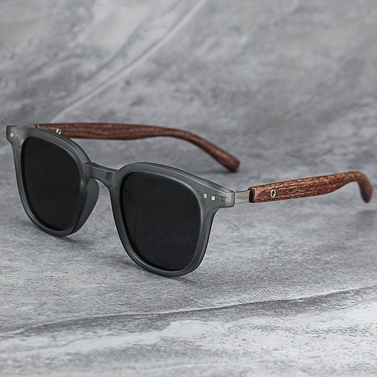 Opulfy - Zonnebril Heren en Dames - Gepolariseerd - Zwart van Opulfy — afbeelding 2