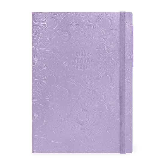 LEGAMI BUREAU AGENDA 2026 - WEEK op 2 pagina's - 20x27cm - MYSTIC LILAC