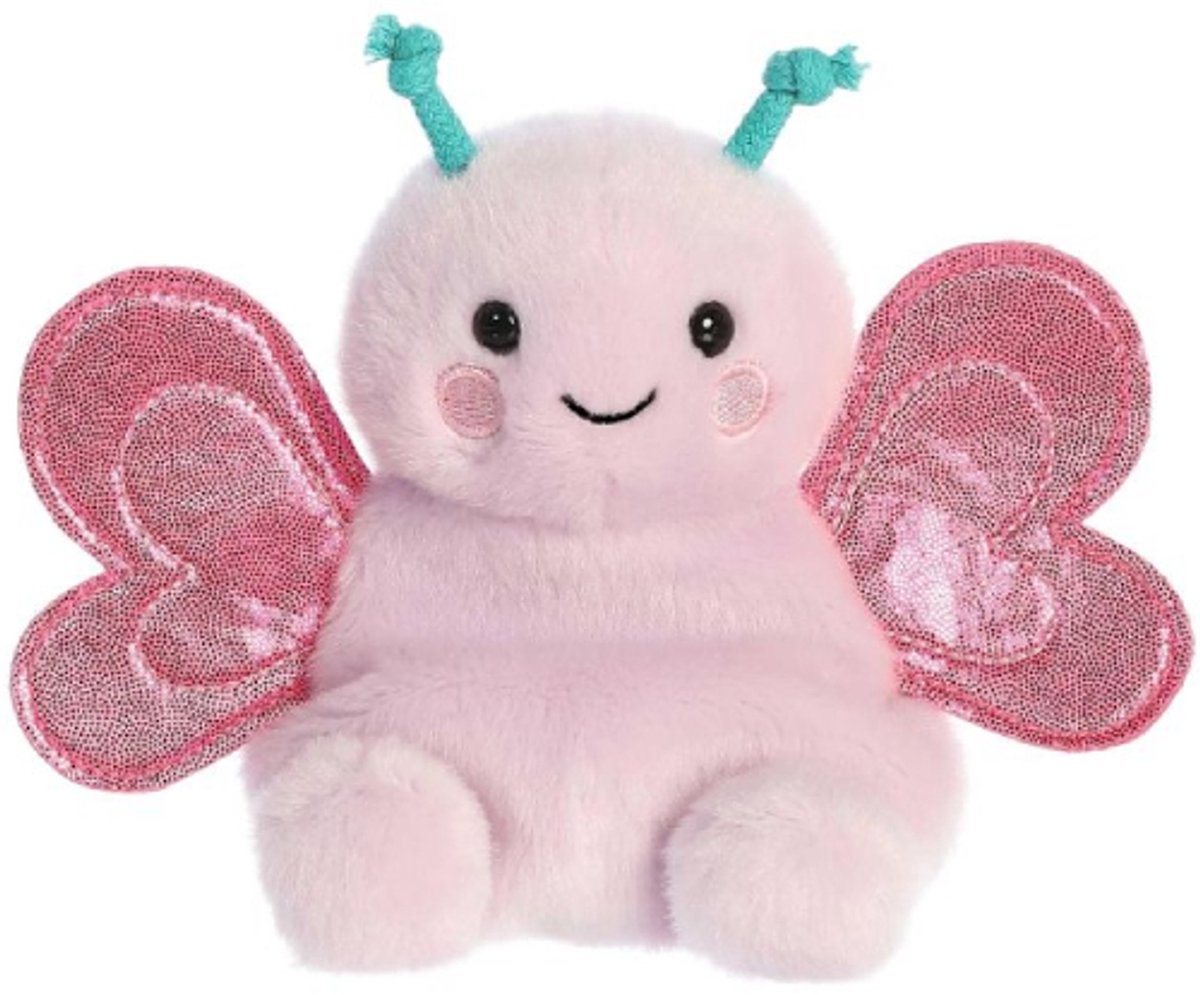 Palm Pals Vlinder Pluche Knuffel 15 cm