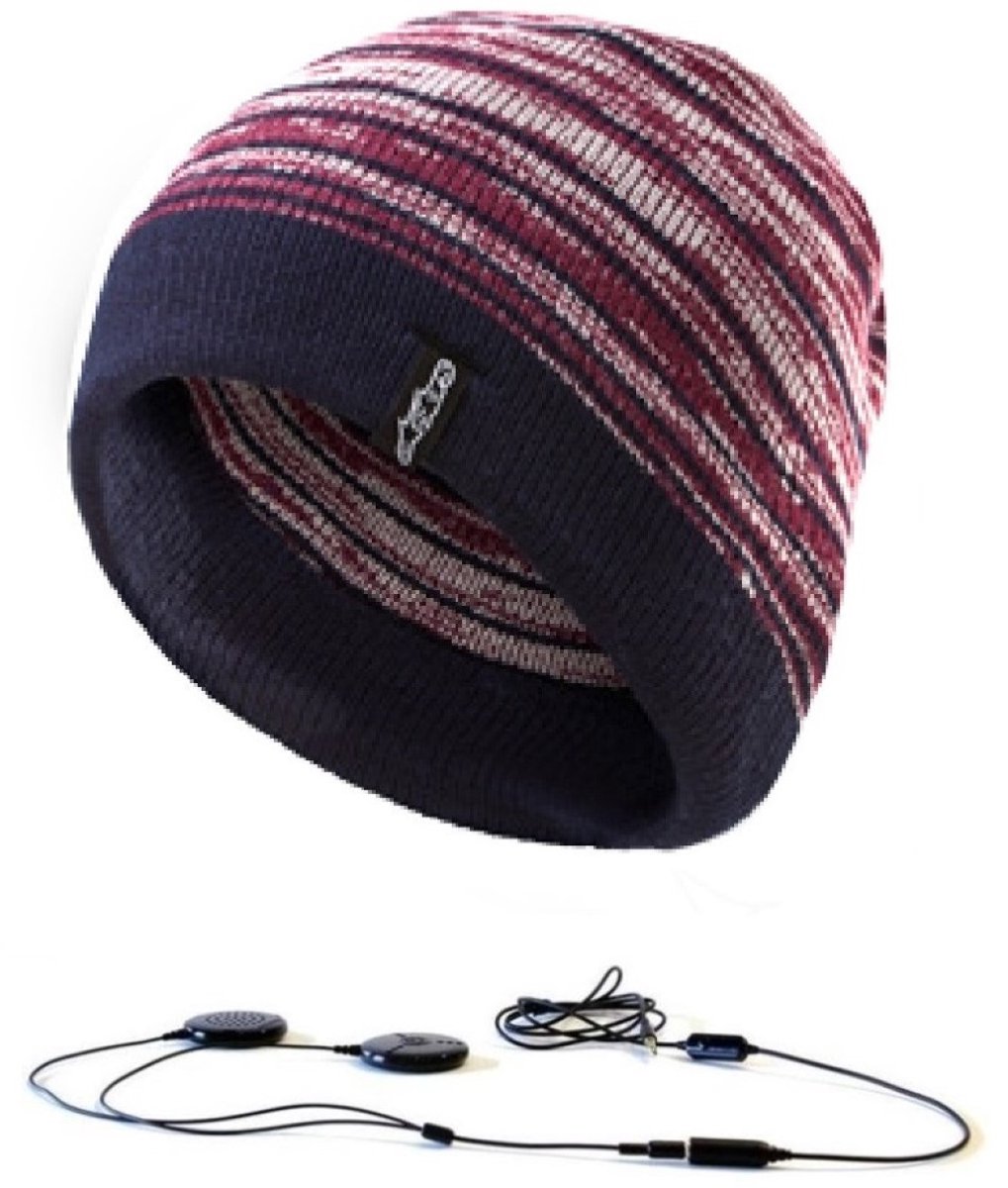Aerial7 Wintermuts met koptelefoon Sportmuts Headset 3,5 mm jack