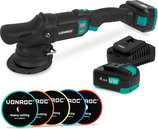 VONROC Excentrische Polijstmachine 400W