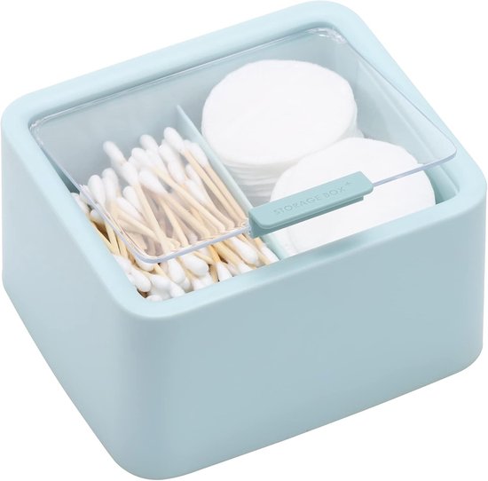 Katoenen padhouder voor reizen, 3 stuks, reis-etui, dispenser, cosmetica-spons opbergdoos, wattenstaafje, tui voor rondjes, wattenstaafjes floss (roze