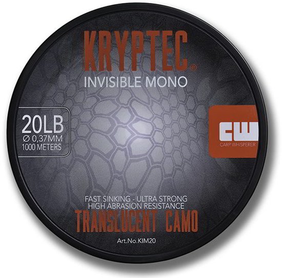 Carp Whisperer - Invisible Mono karperlijn - Diameter: 0,33mm - 1000m lijn van Merkloos — afbeelding 2
