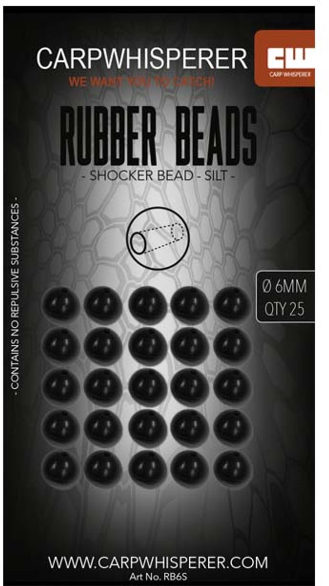 Carp Whisperer - Rubber Bead (10st) van Carp Whisperer — afbeelding 5
