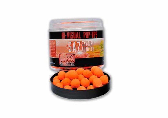 Carp Whisperer - SA7 Hi-visual Pop-up - Diameter: 16mm - Drijvende boilies van Carp Whisperer — afbeelding 2