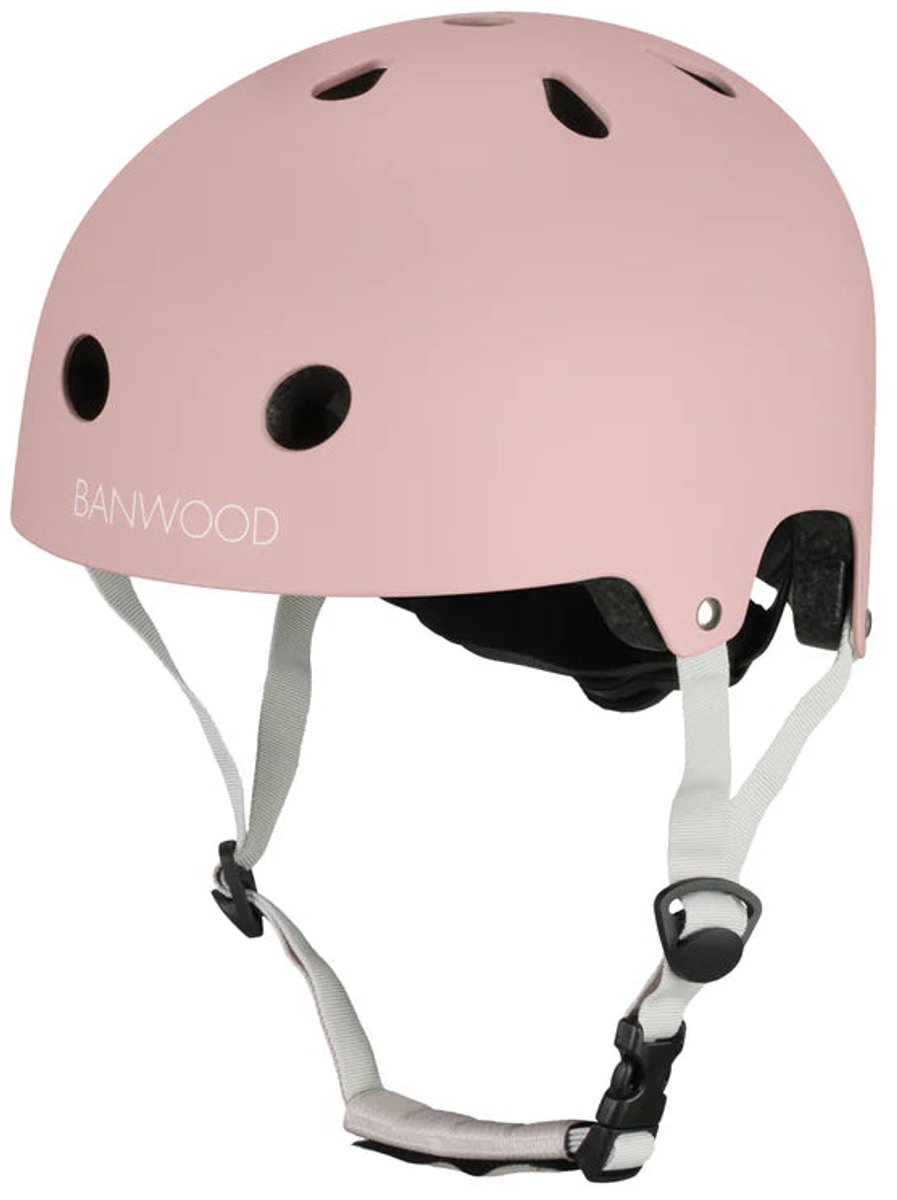 Banwood Kids Eco Fietshelm - Dusty Rose - kinderhelm - helm