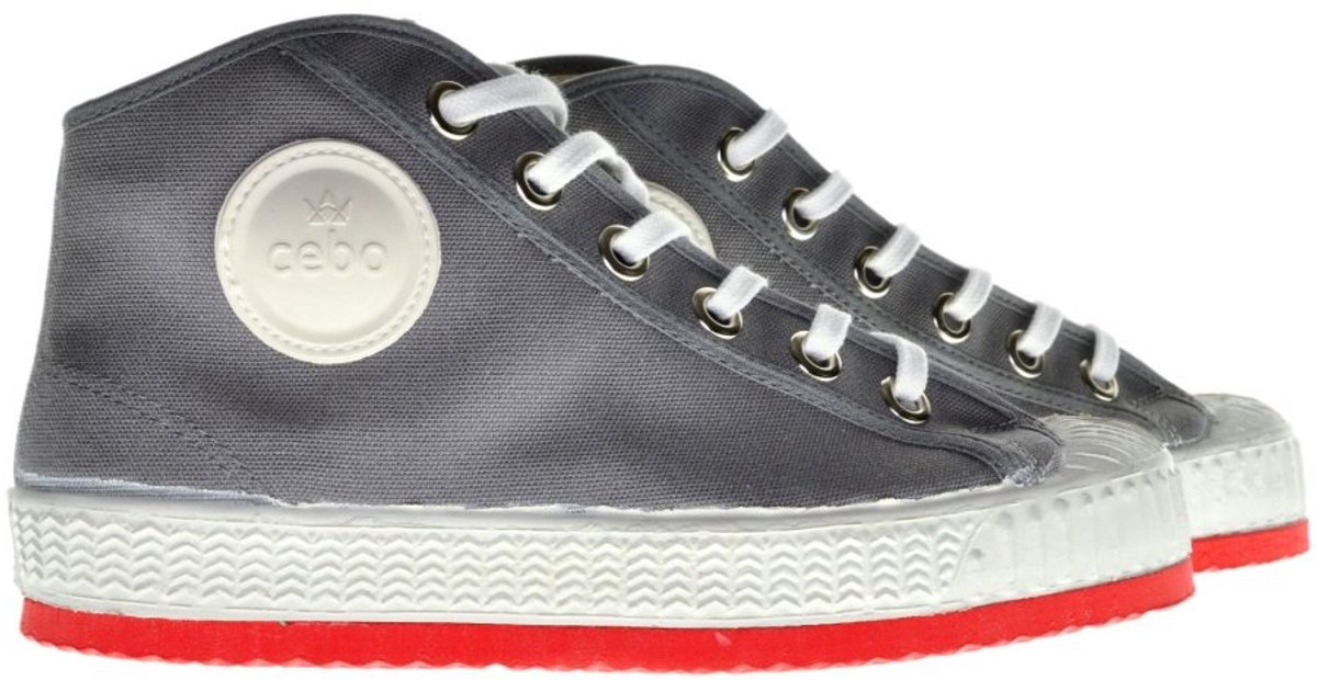 Cebo Grey Red Sole maat 37