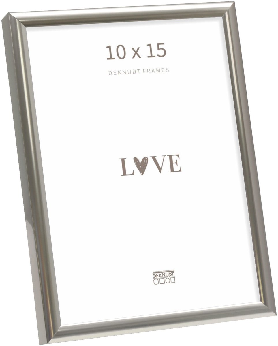 Deknudt Frames fotolijst S027D7 - bronskleurig aluminium - 10x15 cm