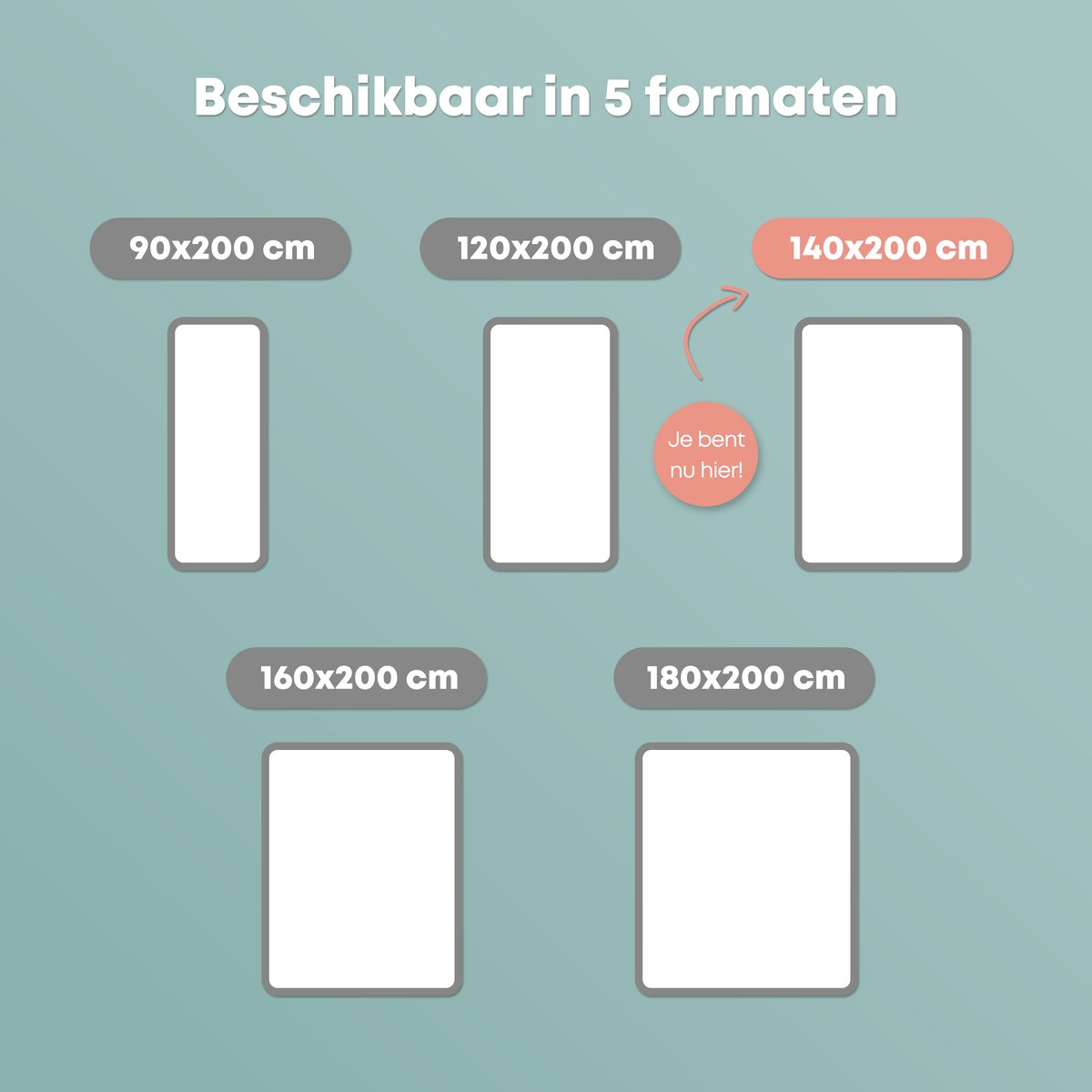 CozySense® Traagschuim Topper 140x200 - Matras Topper met Open Luchtkanalen voor Ademend Comfort - Gel-Geïnfuseerd - CertiPUR-US® - Medium - 6 cm thumbnail 8