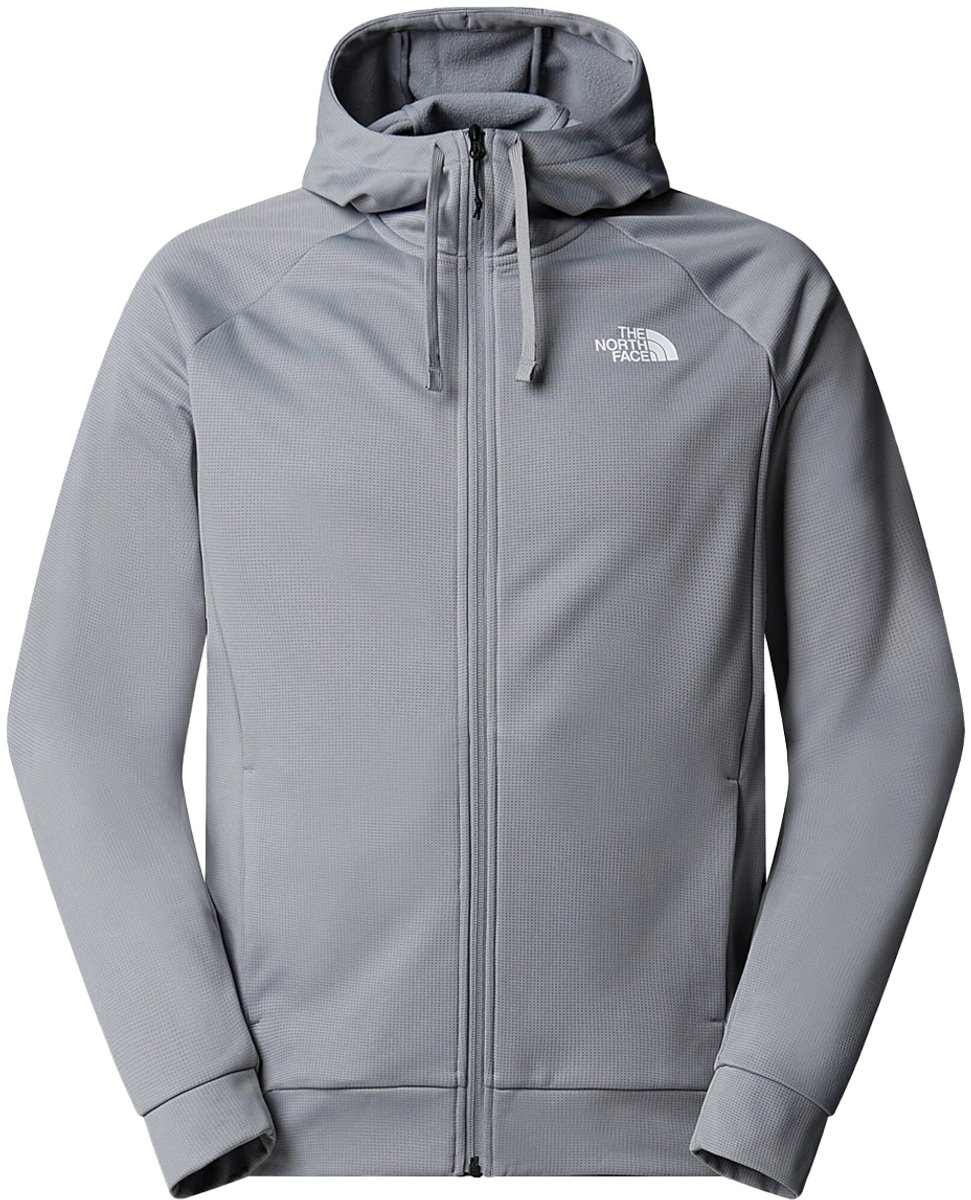 The north face reaxion 2.0 hooded full zip jack in de kleur . Grijs