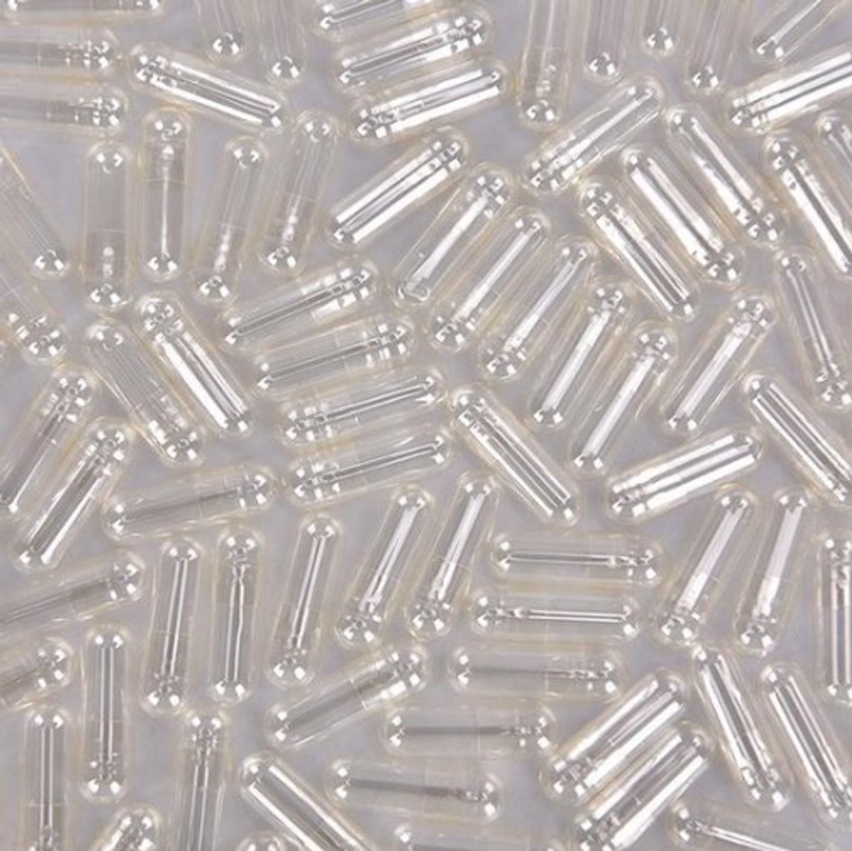 Lege capsules maat 3 - 500 stuks - Gelatine - Transparant - Inclusief gratis vul lepel