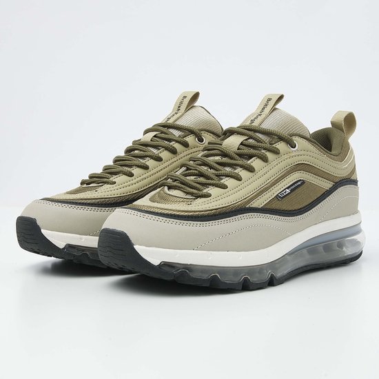 BK ZION - Basses - Taupe/Kaki/ Zwart - Pointure 42