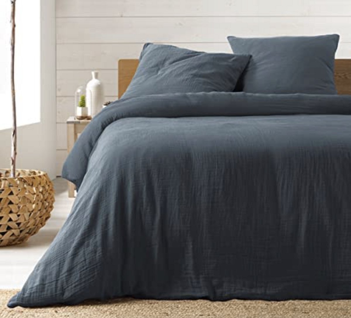 Katoenen gaas bedset 240 x 220 cm