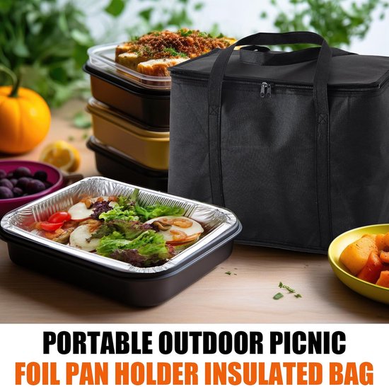 30L geïsoleerde koeltas - koeltasje klein - koeltas - 23*33*41CM - Langdurige koeling - Multifunctioneel voor picknicks, winkelen en kamperen - Geïsoleerde tas - Koeltas - Picknicktas — afbeelding 4