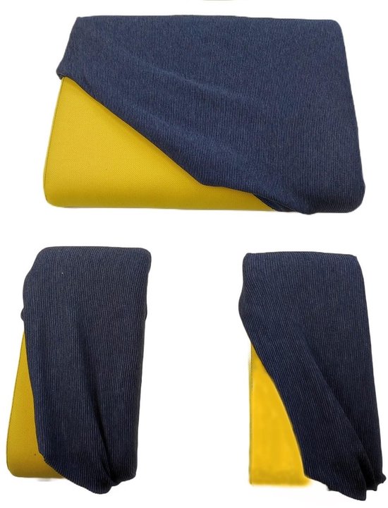 XDrum BeatSeat Drumkruk - Zitting in zadelform - Bekleding van zwart kunst- klittenband - Spindelhoogteverstelling van 49-65 cm