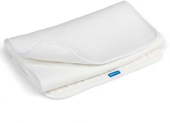 AeroSleep® hoeslaken - voor babybed, ledikant & wieg - 120 x 60 cm - White