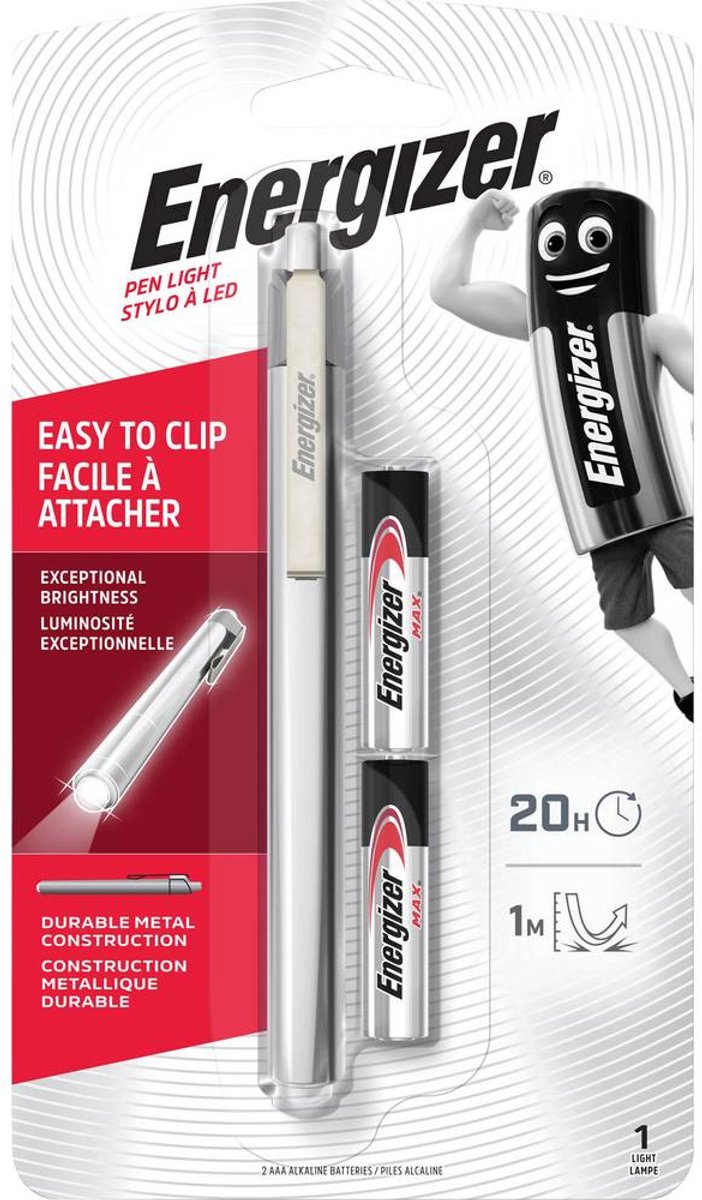 Energizer Zaklamp Led Batterij 35 Lm 14 Cm Metaal Zilver