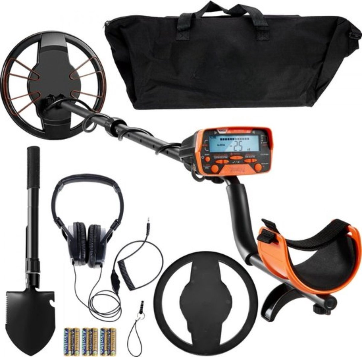 QPFO® Metaaldetector Professioneel – 7 Zoekmodi – Waterdichte 10 Inch Spoel – Hoge Precisie – Voor Goud Zilver en Munten