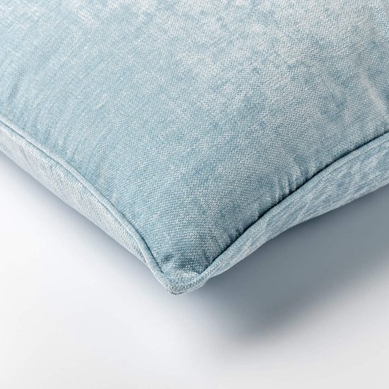 Dutch Decor LEWY - Sierkussen 30x50 cm - Sterling Blue - Blauw - Coussin intérieur inclus