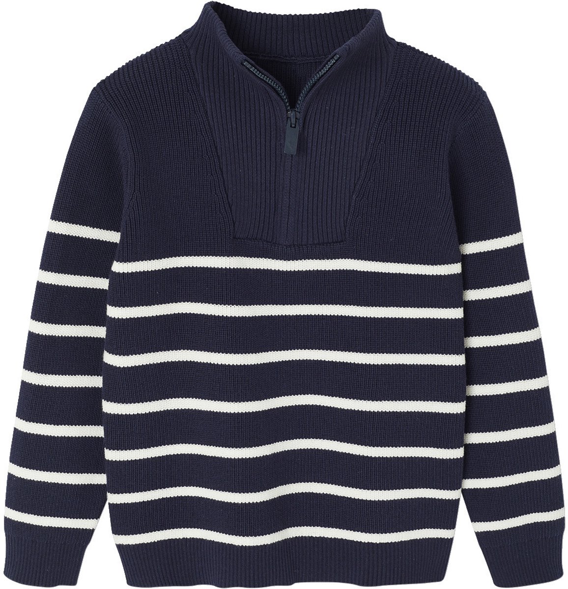 Vertbaudet Gestreept sweater met lange mouwen voor jongens