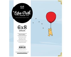 Echo Park - The House At Pooh Corner 6x8 Inch Album Baby Blocks Blue (HPC420071)