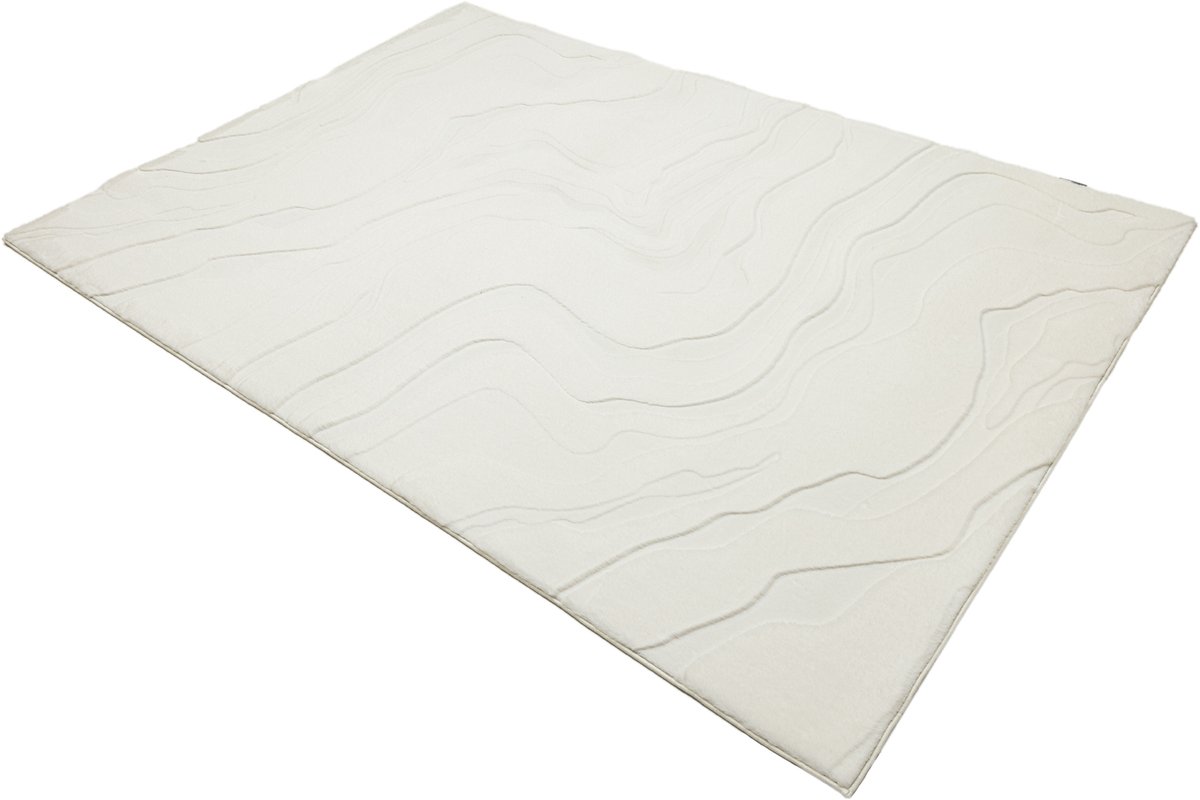 Vloerkleed Interstellar 500 wit – 160 x 230 cm – 100% polyester, machinegeweven