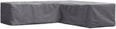 Perel Buitenhoes voor tuinset, grijs, L-vormig, 250 cm x 250 cm x 70 cm