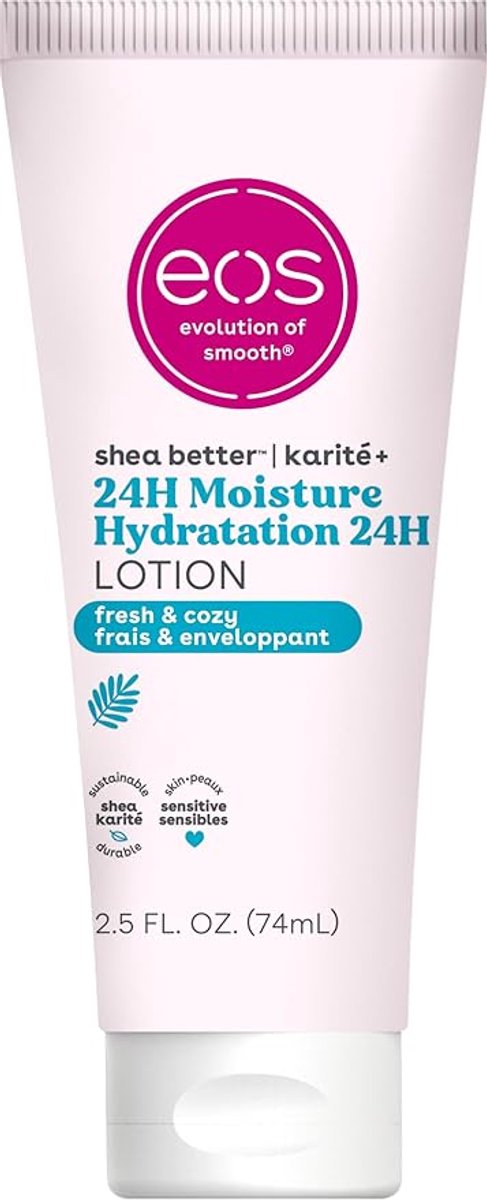 eos - 24H Moisture Travel Body Lotion- Fresh & Cozy