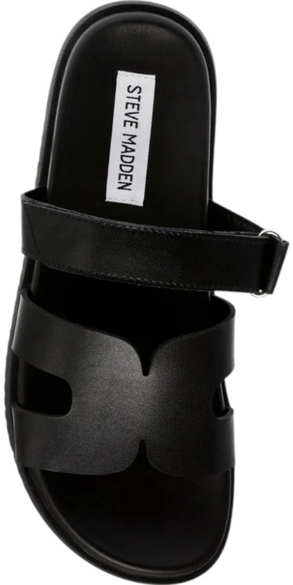 STEVE MADDEN Missile-E Cuir Noir