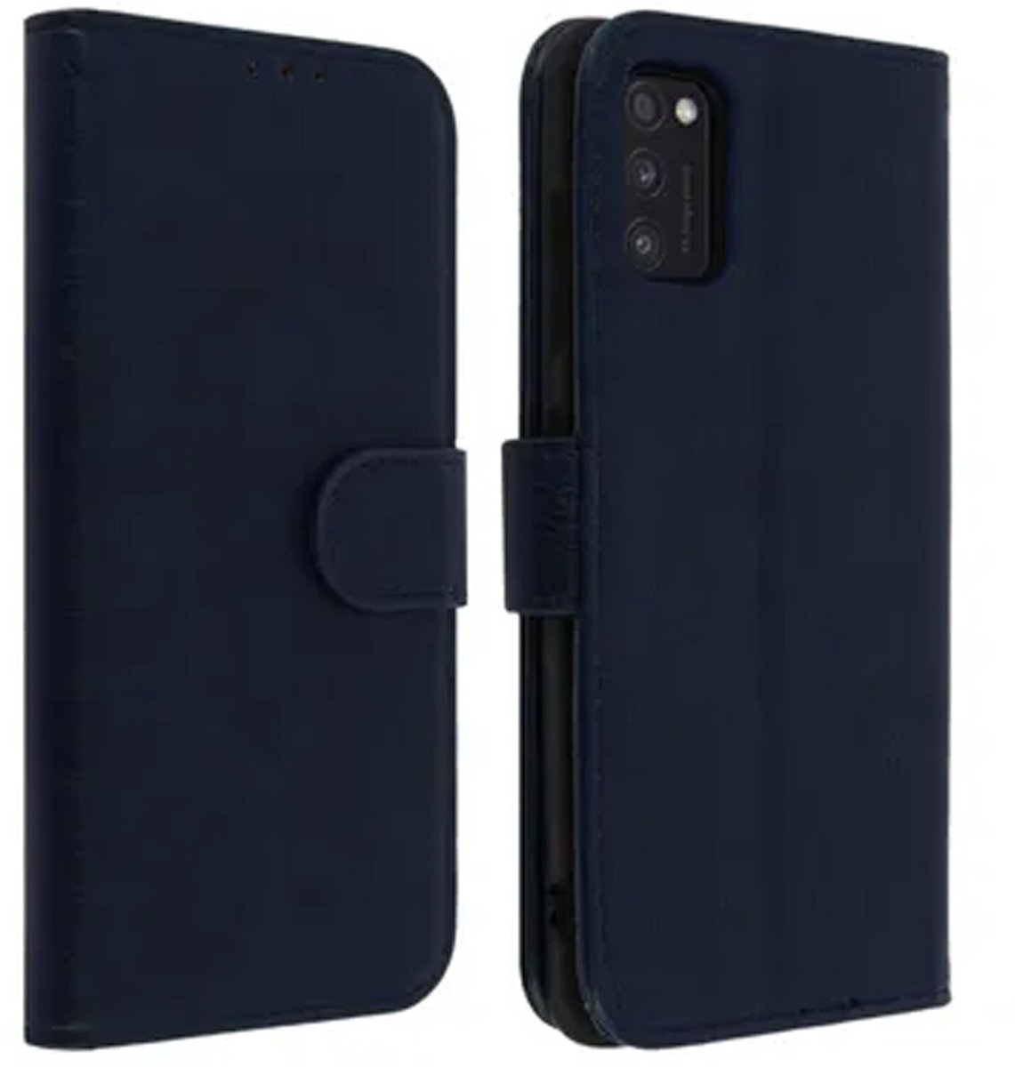 Geschikt voor Samsung Galaxy A41 Bookcover Video Support Functie blauw