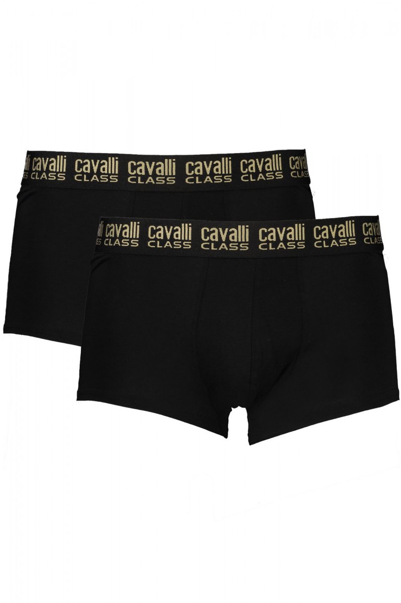 CAVALLI CLASS Boxers 2-Pack Zwart Maat XXL
