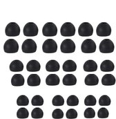 Siliconen oorkussens Geschikt voor in-ear hoofdtelefoons van 4,5-6 mm, 3 maten, 18 paar