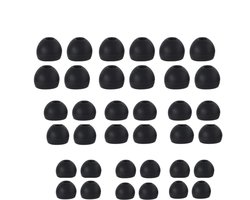Siliconen oorkussens Geschikt voor in-ear hoofdtelefoons van 4,5-6 mm, 3 maten, 18 paar